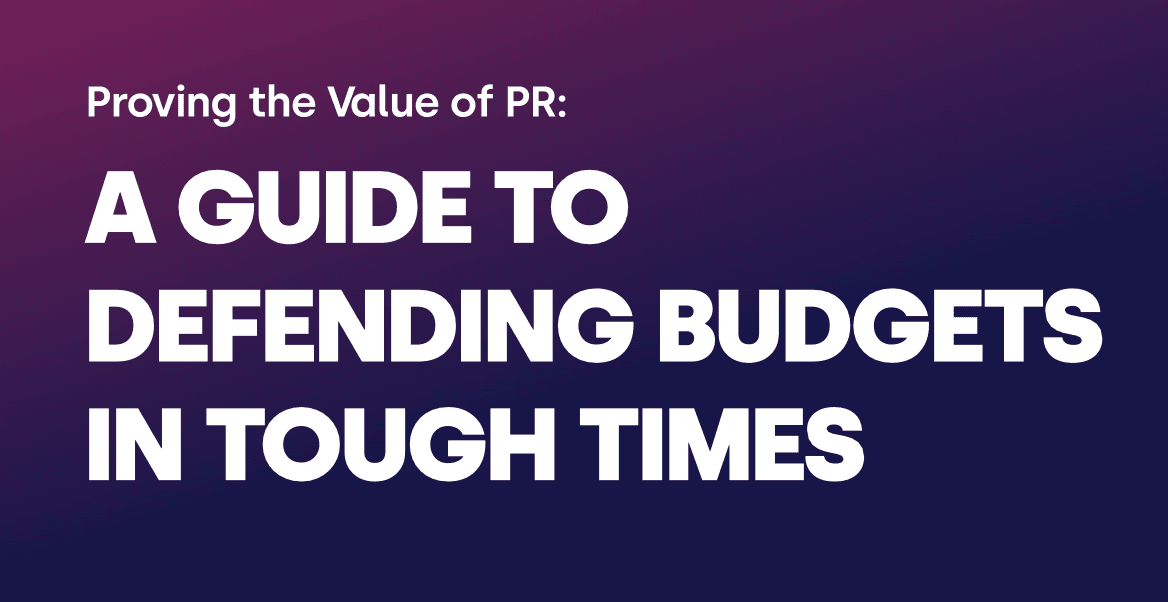 A guide to prove the value of PR